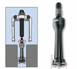 Beta 1545/C5M Trekkerset | Trekker 1542/1 Met 5 Binnentrekkers 1544 [015450011] -METABO Winkel Beta 1545 C5M 015450011 ext 4