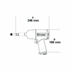 Beta 1927PAL Slagmoersleutel | 1/2 Inch | Omschakelbaar | 1750 Nm | Compact [019270009] -METABO Winkel Beta 1927PAL 019270009 ext 3