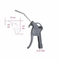 Beta 1949F2 Blaaspistool | Progressief | Lucht 6-8 Bar | 144 L/min | 1/4 Gas [019490028] -METABO Winkel Beta 1949F 019490027 ext 2