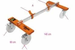 Beta 3007 Voertuigverplaatser Voertuigverplaatser | 800 Kg | 600 Mm Breed [030070001] -METABO Winkel Beta 3007 Voertuigverplaatser 030070001 ext 2