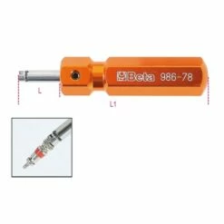 Beta 986 78 Ventielschroevendraaier | Lang Model [009860078] -METABO Winkel Beta 986 78 009860078 ext 3