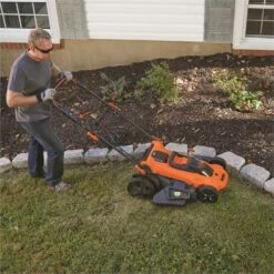 Black & Decker CLMA4820L2 Accu Grasmaaier | 2x 36 V 2,0 Ah | 48 Cm | Autosense [CLMA4820L2 (2x Accu)] -METABO Winkel Black Decker Accu Grasmaaier 2xaccu CLMA4820L2 ext 4