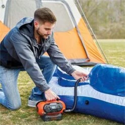 Black & Decker BDCINF18N Compressor | 11.03 Bar | 18V Li-Ion, 12V DC En 230 V [BDCINF 18 N] -METABO Winkel Black Decker BDCINF18N BDCINF 18 N ext 6