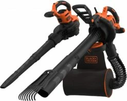 Black & Decker BEBLV301 Bladblazer/zuiger | 3000 Watt | 2 Snelheden | +Hark [Tuinruimer Blowervac] -METABO Winkel Black Decker BEBLV301 Tuinruimer Blowervac ext 2