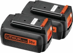 Black & Decker CLM3825L2 Accu Grasmaaier | 2x 36 Volt 2,5 Ah Li-Ion | 38 Cm [CLM3825L2] -METABO Winkel Black Decker CLM3825L2 CLM3825L2 ext 4