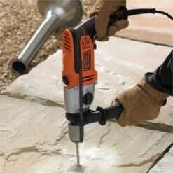 Black & Decker KR1102K Klopboormachine | 1100 Watt | Snelspan | 74 Nm | + Koffer [KR 1102 K] -METABO Winkel Black Decker KR1102K KR 1102 K ext 6