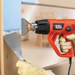 Black & Decker KX2001K Heteluchtpistool - Verfbrander | 2000 W | +Koffer En Accessoires [KX2001K-QS] -METABO Winkel Black Decker KX2001K KX 2001 K ext 4