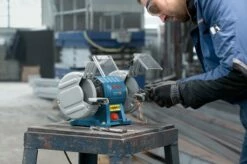 Bosch Professional GBG 60-20 Tafelslijpmachine | 600 Watt | 200 Mm | +Slijpschijf K 24-K 60 [0.601.27A.400] -METABO Winkel Bosch Blauw GBG 35 15 0.601.27A.300 ext 2