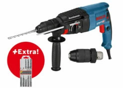 Bosch Professional GBH 2-26 F + Boren Boorhamer | SDS-Plus | 830W | 2,7J | +Boorhouder En Borenset [0.611.2A4.001]