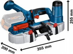 Bosch Professional GCB 18V-63 Bandzaag | 18 Volt Li-Ion | Solo | L-Boxx [0.601.2A0.401] -METABO Winkel Bosch Blauw GCB 18V 63 0.601.2A0.401 ext 8