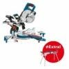 Bosch Professional GCM 8 SJL + GTA 2600 Paneelzaag | Stofafzuiging | 216 Mm | 1600W | +Onderstel GTA2600 [0615990FV8] -METABO Winkel Bosch Blauw GCM 8 SJL GTA 2600 0615990FV8