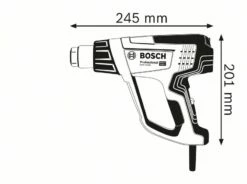 Bosch Professional GHG 23-66 Heteluchtpistool | 2300 Watt | 50-650 Gr | +Tb [0.601.2A6.300] -METABO Winkel Bosch Blauw GHG 23 66 Extra Kit 0.601.2A6.301 ext 6 1