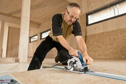 Bosch Professional GKS 55+ GCE Cirkelzaag | 165 Mm | 1350 Watt | FSN Compitable | L-BOXX [0.601.682.101] -METABO Winkel Bosch Blauw GKS 55 GCE 0.601.682.100 ext 2 1