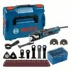 Bosch Professional GOP 40-30 L-Boxx Multitool | 400 Watt | StarlockPlus | L-Boxx | +Accessoires [0.601.231.001] -METABO Winkel Bosch Blauw GOP 40 30 L Boxx 0.601.231.001