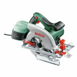 Bosch Groen PKS 55 A Cirkelzaag | 55 Mm | 1200 Watt | Softstart | CleanSystem Box [0.603.501.000]