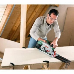Bosch Groen PKS 66 AF Cirkelzaag 66 Mm | 1600 Watt | + Geleiderail En CleanSystem Box [0.603.502.000] -METABO Winkel Bosch PKS66AF 0603502000 1