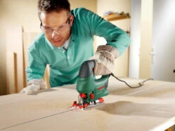 Bosch Groen PST 800 PEL +Zaagbladen Decoupeerzaag | 530 Watt | Beugelgreep | +Koffer V [0.603.3A0.101] -METABO Winkel Bosch PST 800 PEL Zaagbladen 0.603.3A0.101 ext 2