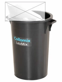 Collomix 70.115 Mengemmer | 75 Liter Voor LevMix | Zwart | Per 4 [Mengemmer 70115] -METABO Winkel Collomix 70.115 Mengemmer 70115 ext 2