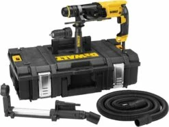 DeWALT D25135K Combihamer 2,8 J | SDS+ 26 Mm | 800 Watt | TSTAK +Stofafzuigset [D25134K + D25301D]