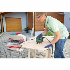 Bosch Groen PST 900 PEL Decoupeerzaag | 620 Watt | Beugelgreep | +Koffer [0.603.3A0.200] -METABO Winkel Decoupeerzaag PST 900 PEL 1