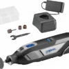 Dremel 8240-5 Multitool | Accu 12V 2,0 Ah Li-Ion | +5 Accessoires [F.013.824.0JA] -METABO Winkel Dremel 8240 5 F.013.824.0JA