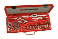 Facom Gereedschappen 221.227SJ1 Tappen- En Snijplaatset | Diameter M3 - M12 | + Doos [Tappen- En Snijplaatset]