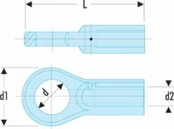 Facom Gereedschappen 289.M8 Moersplijter | M2 - M8 | Lengte 100 Mm [289.M8] -METABO Winkel Facom Gereedschappen 289.M22 289.M22 ext 2 2
