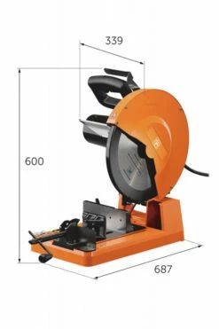 Fein MKA S355 Afkortzaag Metaal | 1800 Watt | Zaagblad 355 X 25.4 Mm [72365460000] -METABO Winkel Fein MKA S355 72365460000 ext 9