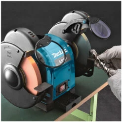 Makita GB801 Bankslijpmachine | 205 Mm | 550 Watt [GB801] -METABO Winkel Makita Bankslijpmachine GB801 4