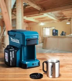 Makita DCM501Z Koffiezetapparaaat | Koffie+Pads | Voor Accu 18 Volt [Koffiezetter] -METABO Winkel Makita DCM501Z Koffiezetter ext 2