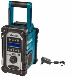 Makita DMR110N Bouwradio | Netstroom Of 10,8-18 V Li-Ion | DAB/DAB+ [DMR110N] -METABO Winkel Makita DMR110N DMR110N ext 2