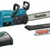 Makita DUC407RTX1 Accu Kettingzaag | 400mm | 18 Volt 5.0 Ah L-Ion [DUC407] -METABO Winkel Makita DUC407RTX1 DUC407