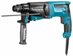 Makita HR2630J Combihamer | SDS-Plus | 800 Watt | 2,4 J | 26 Mm |+Stofafzuigset [HR2630] -METABO Winkel Makita HR2630J HR 2630 J ext 4