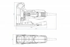 Metabo STE 100 Quick Decoupeerzaag | 710 W | Quick | +Koffer [601100500] -METABO Winkel Metabo STE 100 Quick 601100500 ext 4 1