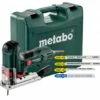 Metabo STE 100 Quick Set Decoupeerzaag | 4x Pendelslag | Quick | Koffer +20 Zaagbladen [601100900] -METABO Winkel Metabo STE 100 Quick Set 601100900