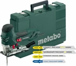 Metabo STE 140 Plus +Zaagbladen Decoupeerzaag | 750W | 140 Mm | Quick | +Koffer En 20 Zaagbladen [601403510]
