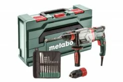 Metabo UHEV 2860-2 Quick Set Combihamer | 1100W | +Boorhouder +boor/beitelset | MetaBox [600713510]