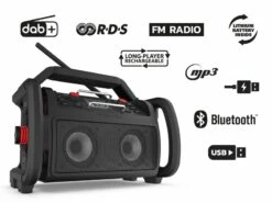 PerfectPro ROCKPRO Bouw Radio | 240 Volt | Netstroom Of Batterij [RP2] -METABO Winkel PerfectPro ROCKPRO RP2 ext 6