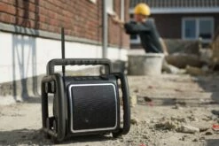 PerfectPro TEAMBOX Bouw Radio | Netstroom Of Ingebouwde Accu | DAB+ [TBX2]