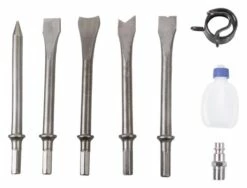 Scheppach 7906100716 Boorhamer | Lucht | 9,6 Bar | +Koffer En 5 Beitels [Boorhamerkit] -METABO Winkel Scheppach 7906100716 Boorhamerkit ext 3