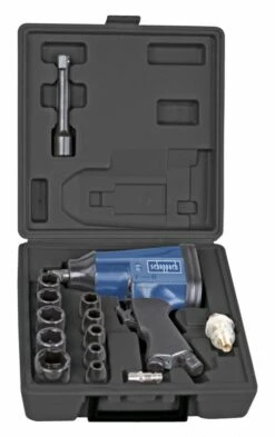 Scheppach 7906100717 Moersleutel | Lucht | 1/2 Inch | +Koffer En Doppen [Lucht Moersleutelkit] -METABO Winkel Scheppach 7906100717 Lucht moersleutelkit ext 2