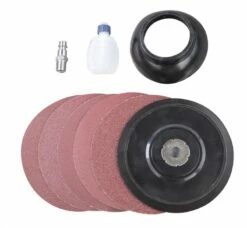 Scheppach 7906100719 Vlakschuurmachine | Lucht | 6,3 Bar | 150 Mm [Lucht Vlakschuurmachine] -METABO Winkel Scheppach 7906100719 Lucht vlakschuurmachine ext 2