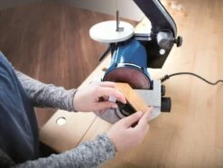 Scheppach BTS700 Band- En Slijpschijfmachine | 250 W | 125 Mm | +Verstekgeleider [4903304901] -METABO Winkel Scheppach BTS700 4903304901 ext 13