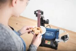 Scheppach BTS700 Band- En Slijpschijfmachine | 250 W | 125 Mm | +Verstekgeleider [4903304901] -METABO Winkel Scheppach BTS700 4903304901 ext 4