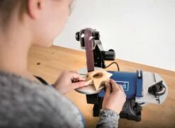 Scheppach BTS700 Band- En Slijpschijfmachine | 250 W | 125 Mm | +Verstekgeleider [4903304901] -METABO Winkel Scheppach BTS700 4903304901 ext 5