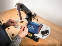 Scheppach BTS700 Band- En Slijpschijfmachine | 250 W | 125 Mm | +Verstekgeleider [4903304901] -METABO Winkel Scheppach BTS700 4903304901 ext 7