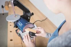 Scheppach BTS700 Band- En Slijpschijfmachine | 250 W | 125 Mm | +Verstekgeleider [4903304901] -METABO Winkel Scheppach BTS700 4903304901 ext 9