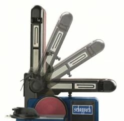 Scheppach BTS800 Band- En Slijpschijfmachine | 370 W | 2850 Tpm | 150 Mm [4903302901] -METABO Winkel Scheppach BTS800 4903302901 ext 4