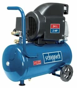 Scheppach HC26 Compressor | Olie Gesmeerd | 1500 W | 8 Bar | 24 Lilter [5906135901]