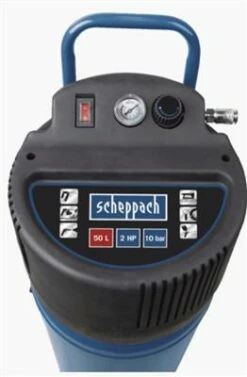 Scheppach HC51V Compressor | Olievrij | 1500 Watt | 50 Liter | 10 Bar [5906125901] -METABO Winkel Scheppach HC51V 5906125901 ext 4